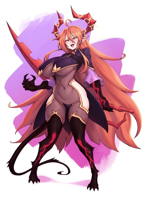 Demon girl--Rosefilly

She can manipulate her own blood and that of others
The victim of her blood manipulation may go into a state of rage, depression or sexual arousal

The Commission illustrations were made by Deumos Den( @DMX_woops  )
Thank you very much! 