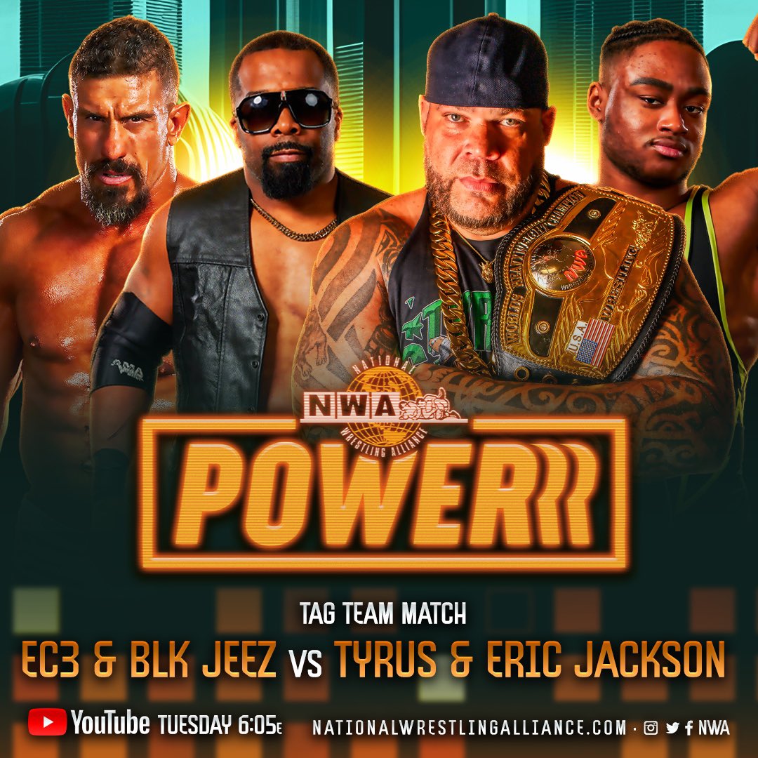 DaBlackPope's tweet photo. Every time I see the 10lbs of Gold ๐. Be sure to catch @Billy @nwa Tuesday at 6:05pm ๐๐พ
#NWAPope #NWA #NWAPowerrr https://t.co/wZUnCC7A8s