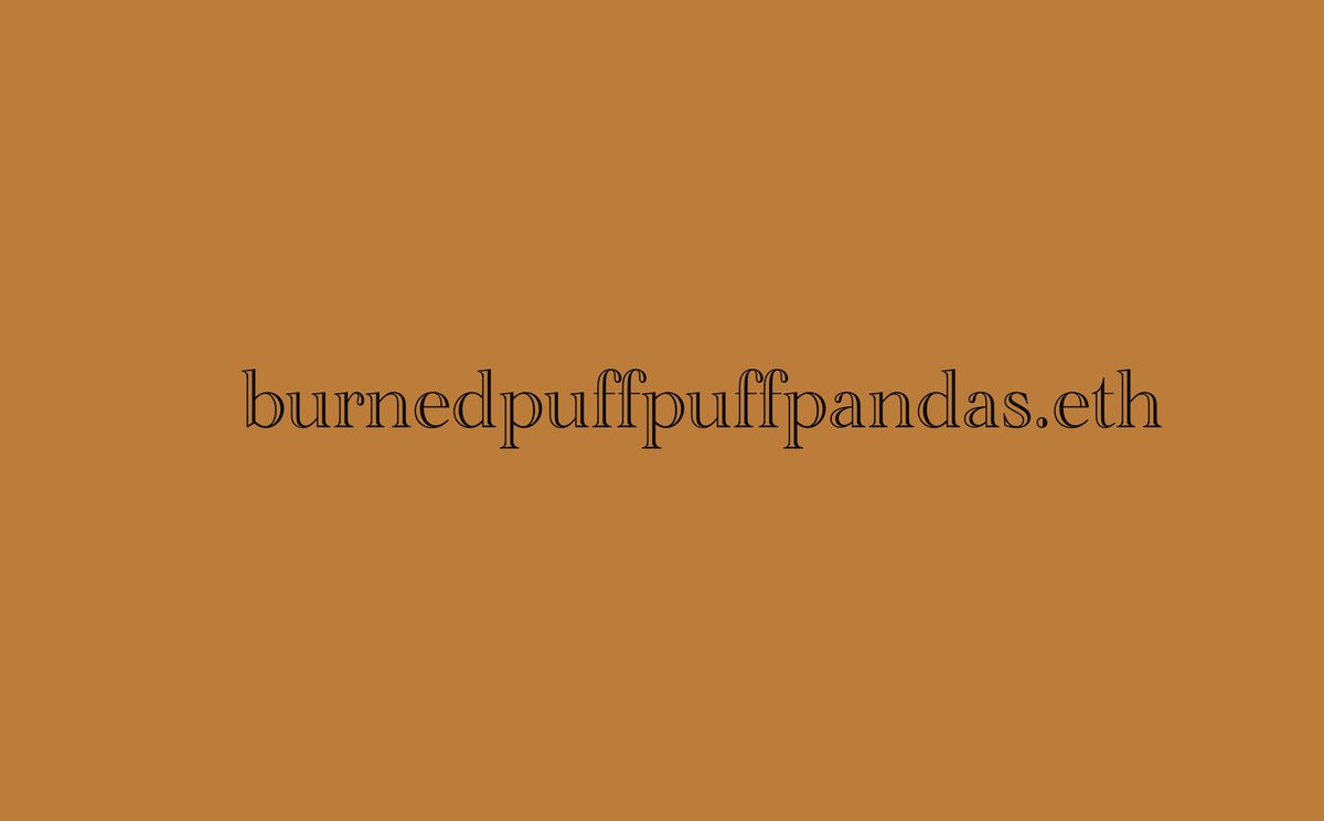 thenighguy's tweet photo. Why would you want to burn an NFT?

Some see it as a meta. Others see it as a smart contract execution. 

We see it as a display of community.

Are you ready for a pure and selfless stop on your #NFT journey?

burnedpuffpuffpandas.eth

A thread 🧵 https://t.co/uVRcctd518