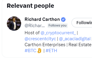 _BlockchainBuck's tweet photo. @RichardCarthon Definition of success:
1. @richardcarthon follows you.
2. Owning @RootzTribe soul bound token for access to number 3.
3. Learning to utilize @CaduceusMinds.
4. Never shilling unless you believe everyone needs to know. #memoryquest
I finally made it! https://t.co/hbSXvNJ9CH