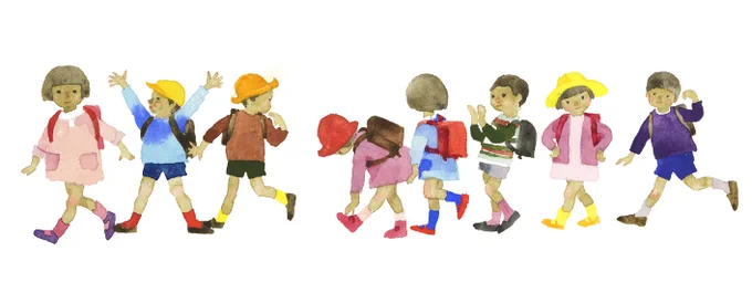 新一年生のみなさん、ご入学、おめでとうございます。一年生になったら、ちひろ美術館に遊びに来ませんか?美術館に親しみ、ひとりひとりが自由な感性で、好きな作品に出会えることを願って、ご来館をお待ちしております。 
