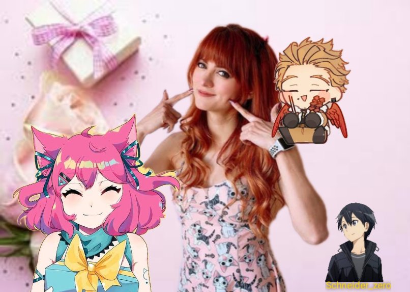 Buenas noches les comparto un edit especial por el cumpleaños de una gran actriz,coordinadora y directora de doblaje que nos ha dado muchos gratos momentos <a href="/AleDelint_/">AlexDelint</a>
