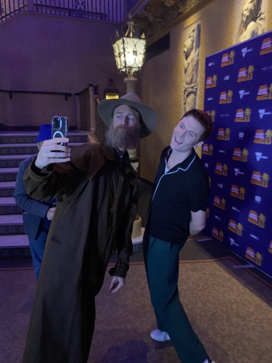 Launch lols with some Festival faves 🤳

#MICF