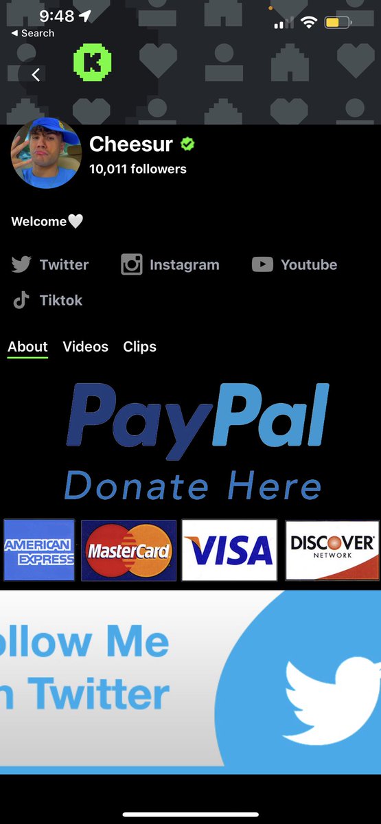 Cheesur on Twitter: “We hit 10,000 followers off stream, thanks to yall