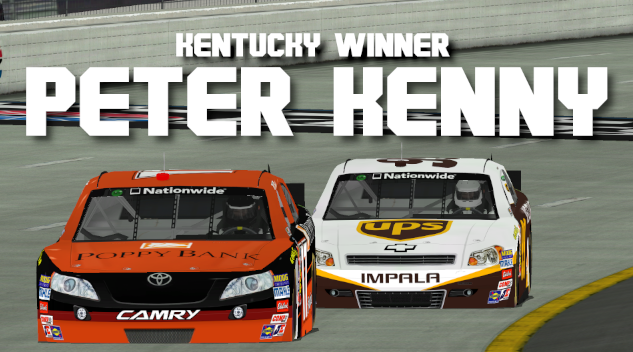 stingernr2003's tweet photo. Peter Kenny wins at Kentucky going back to back off his win at Atlanta 22 in cup. His main competitor was Ryan Arnold who lost the lead in pits.

Full Stream: https://t.co/E3T6d9eGGQ

Discord: https://t.co/58rQWPee6M https://t.co/0wexZz61YR