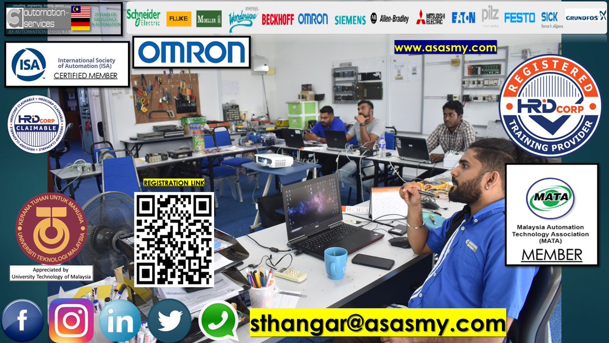 AutomationMy's tweet image. #Omron #PLC, #CXProgrammer + #HMI Basic to Advance from a #company that #Provide #laundryservice in #comercial scale for #commercialclients, #companies, #government , #hotel , #restaurant and also for #medical center.(5 Days) : bit.ly/3LWBUF6
