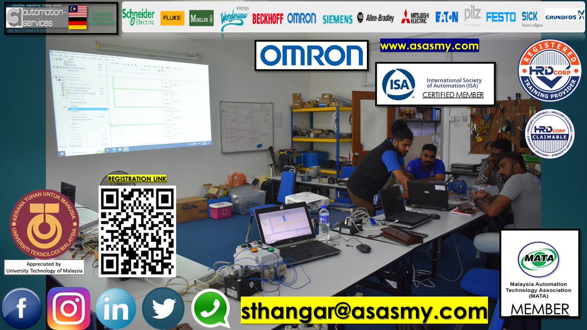 AutomationMy's tweet image. #Omron #PLC, #CXProgrammer + #HMI Basic to Advance from a #company that #Provide #laundryservice in #comercial scale for #commercialclients, #companies, #government , #hotel , #restaurant and also for #medical center.(5 Days) : bit.ly/3LWBUF6