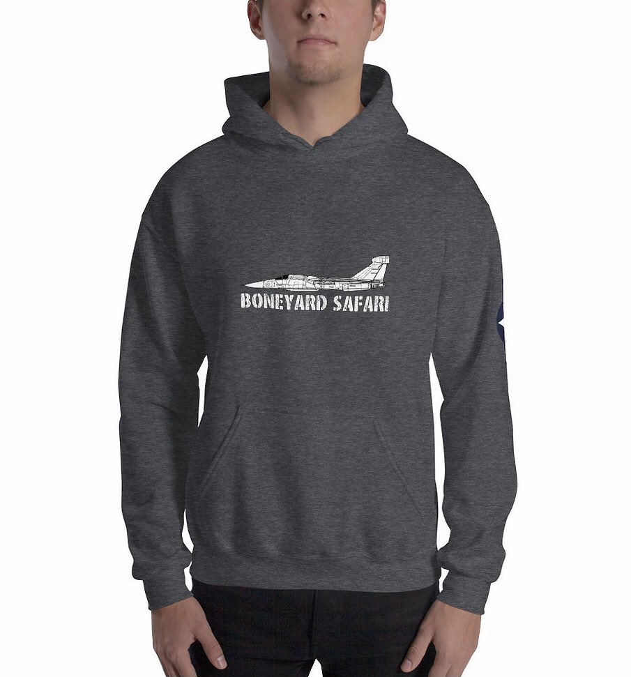 Boneyardsafari's tweet photo. Ok gang we have been at work today with our new #sparkvark EF-111 Hoodie, so we are mixing it up a bit and adding a roundel on the left sleeve. We want to hear from you on what you like!
https://t.co/KrSiELHYz0
#usaf #ef111 #ef111raven #aviationsafari #aviationpreservation https://t.co/zuuDyXvYrn