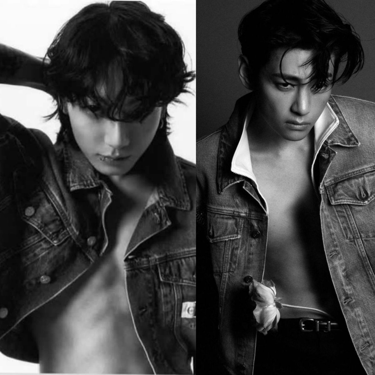 Zeta1317's tweet photo. #JUNGKOOKxCALVINKLEIN #JUNGKOOKxcalvin #JungkookxElle #EllexJungkook
#TAEHYUNGxCELINE #CelineBoyV #TAEHYUNGxELLE #ELLExV
😏Bienvenidas a la nueva Era #taekook 😘 #vkook https://t.co/T0Xqf9ouoO
