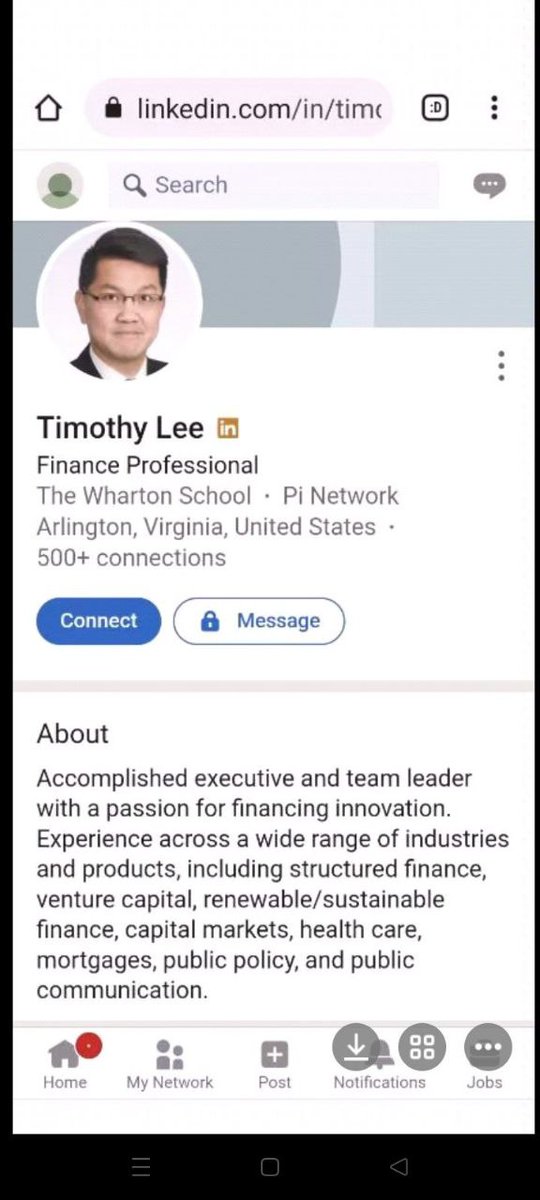Dogeking096658's tweet photo. 消息内报:
Timothy lee刚刚上任pinework财务总监，毕业于宾夕法尼亚大学沃顿商学院工商管理硕士学位，在区块链加密货币风险管理以及财务规划和分析方面具有丰富经验！

意味着pi核心团队将从技术开发转换到商业生态基础建设运营，帮助生态开发者一起努力工作
#PiNetwork
#PiDayGCV 
#WhatIDoForPi https://t.co/ORVJdqBVnZ