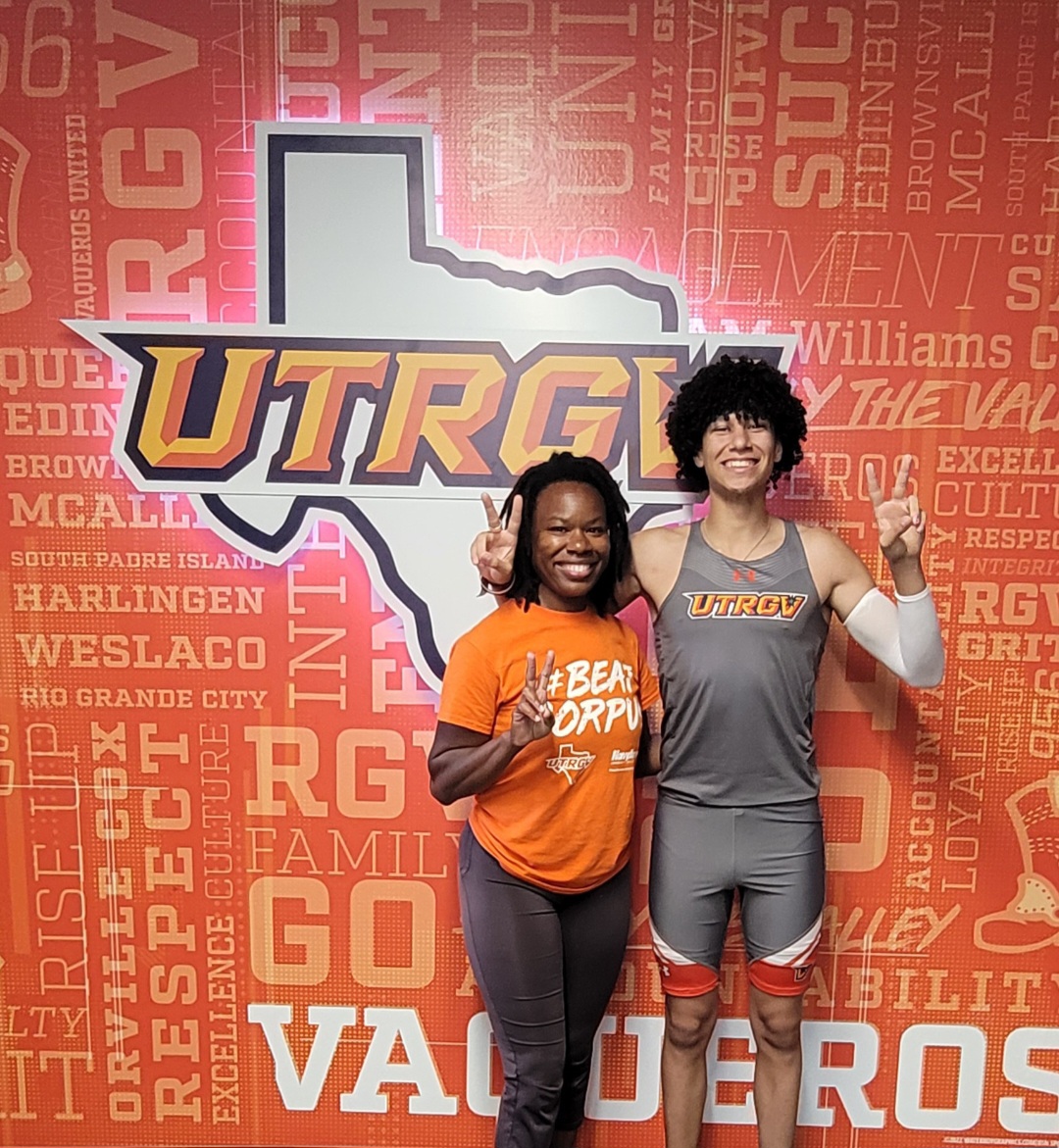 JZachVoss's tweet photo. Thank you @shareese_woods and @antwonhicks for an amazing visit. @UTRGV_TFXC @GeedUP_Geoff
#RallyTheValley #RepTheB #OnAMission https://t.co/qQQqA6N8QU