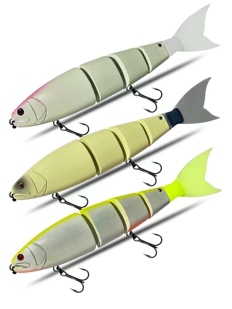 onefisherman2's tweet image. &quot;Introducing our latest addition to the fishing world! Our new swimbait is 245mm long and weighs 105g while floating, and 115g while slowly sinking. DM us for more info. #NewRelease #FishingLures #BassFishing #SwimbaitLife #LureFishing #FishingAddict #FreshwaterFishing&quot;