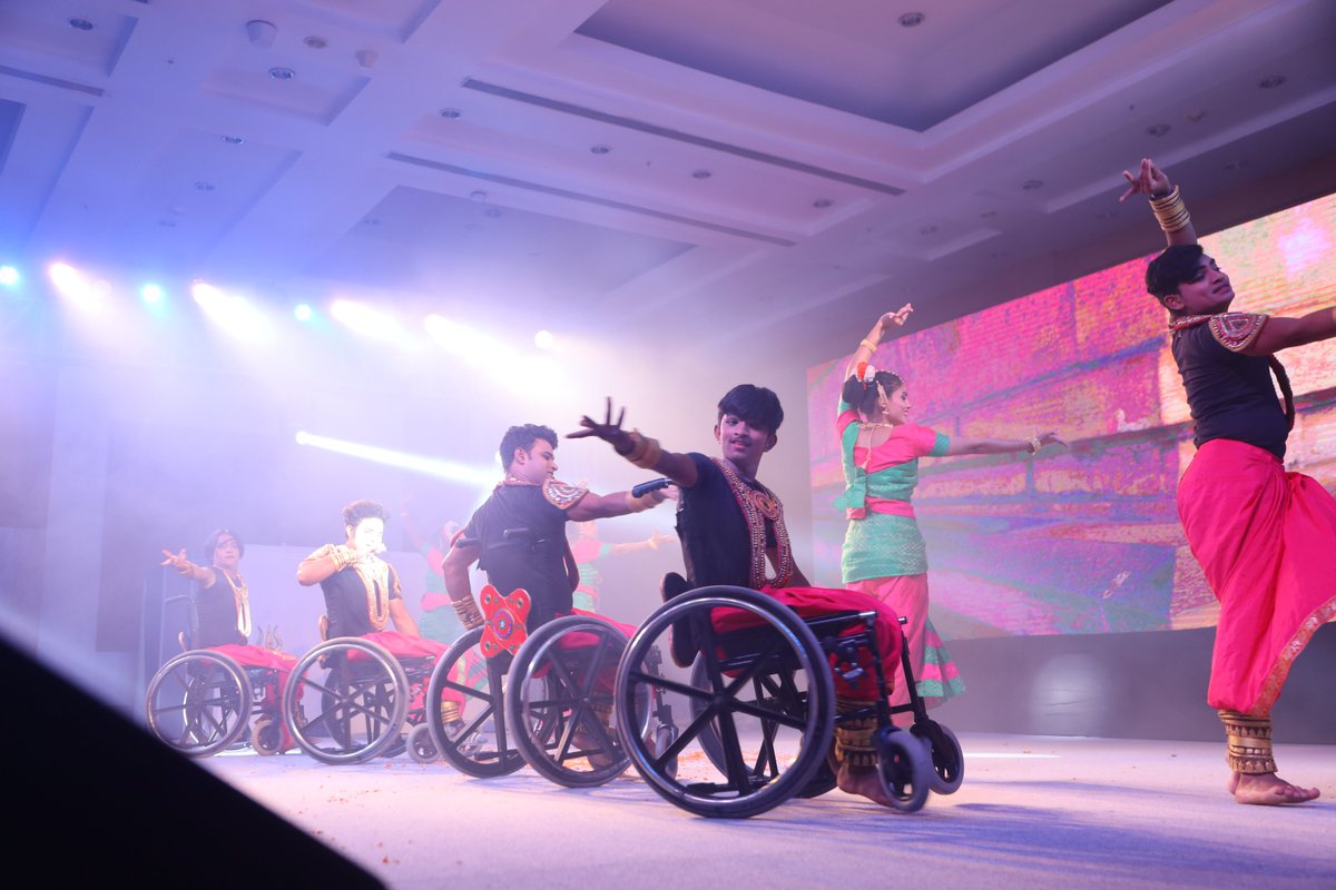 #GATEC2023 Gala Networking Dinner Special Dance Performance by @Miracleonwheels

#gatec2023 #galanetworkingdinner  #miracleonwheels #disabled #danceperformance #artist #expo #conference2023 #assistivetechnology #indiaexpocentre