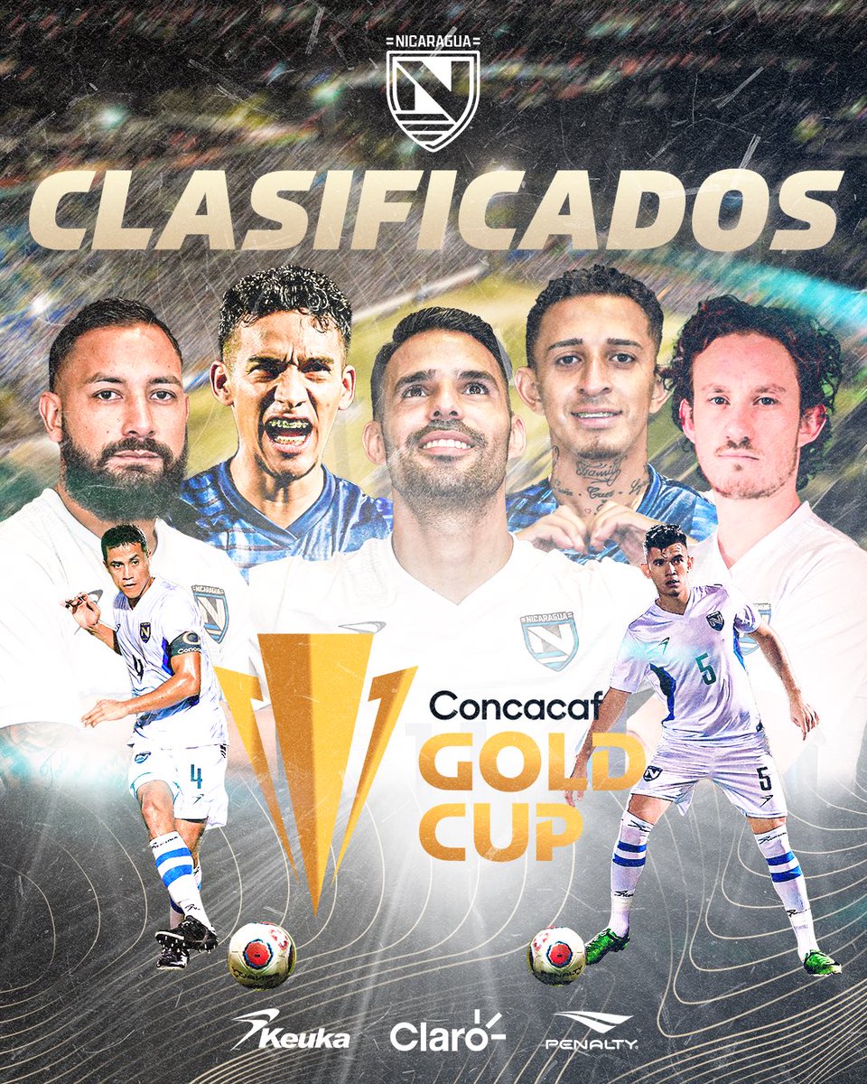🔥🔥¡¡CANTALOOOOOO MI NICARAGUAAA!! 🔥🔥
🏆🏆 🚨ESTAMOS EN COPA ORO, REPITO, ESTAMOS EN COPA ORO 🚨🏆🏆
Por cuarta vez en nuestra historia, estaremos dentro de <a href="/GoldCup/">Gold Cup</a> 2023