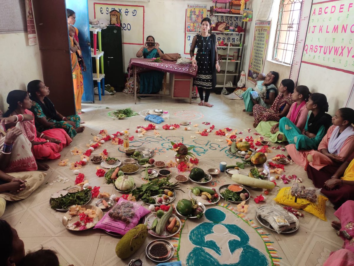 Our volunteers are regularly organising nutrition camps with ICDS workers to raise awareness on the importance of locally grown foods in Nabarangpur &amp;Koraput district.<a href="/DMnabarangpur/">Collectorate Nabarangpur</a> <a href="/dmkoraput/">Collector and District Magistrate, Koraput</a> <a href="/CMO_Odisha/">CMO Odisha</a> <a href="/WCDOdisha/">Department of WCD, Government of Odisha</a> <a href="/PoshanAbhiyaan/">Poshan Abhiyaan</a>