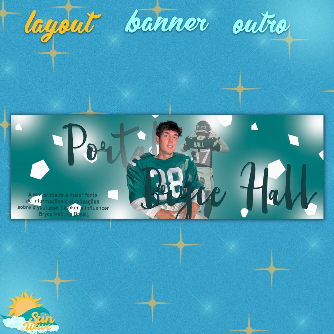 DesignSunWave's tweet image. Pedido entregue para @PortalBryceHall
- Layout
- Obrigada pela preferencia, volte sempre