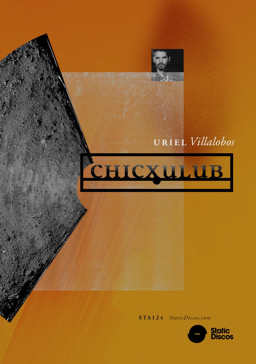 staticdiscos's tweet photo. URIEL VILLALOBOS
CHICXULUB EP / OUT 04.28
STA124 https://t.co/zis0fRp6ZM