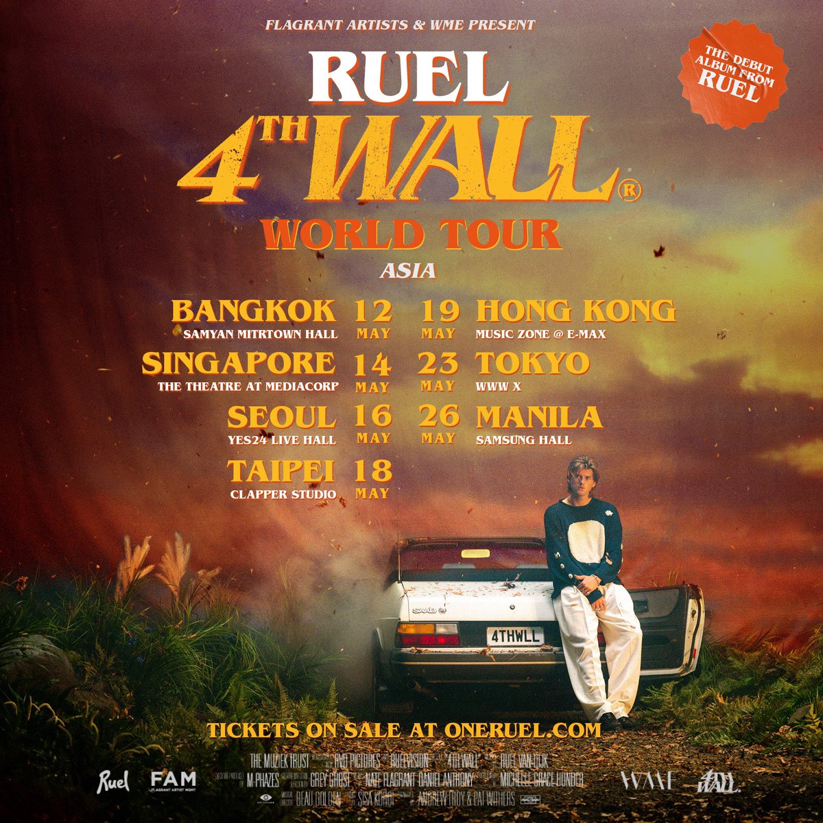 oneruel's tweet photo. WOOHOO so stoked to finally get back to asia and see you all again!! these shows are gonna be truly something special ❤️ https://t.co/Nvr9hggDiv
