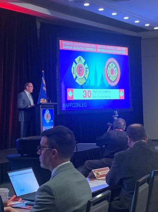 ChrisLewisEssex's tweet photo. Today, I was given the opportunity to speak at the International Association of Fire Fighters’ Canadian Legislative conference.
Thank you for your service!
@ChrisLewisEssex
#chrislewis #cdnpoli #OPFFA #IAFF #Essex #firedepartment #firefighters #Cancer #YQG #WPFFA
#iaffcdnleg https://t.co/ZQlu1nYjgh