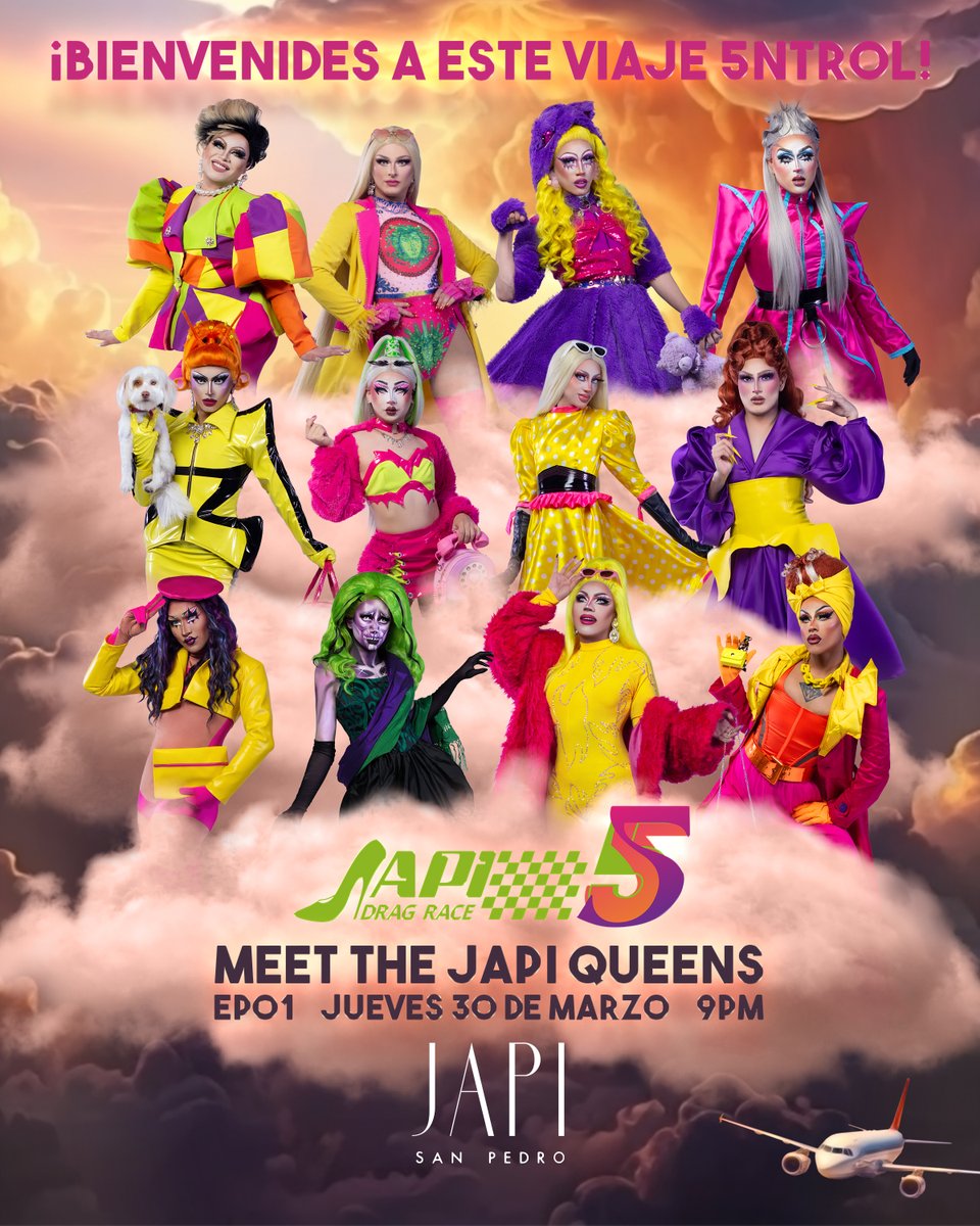 JapiDragRace's tweet photo. Nos vemos este Jueves en @japisanpedro !!!

#dragregio #dragqueen #showdrag #temporada5ntrol #turbulencia #japidragrace https://t.co/QbYIu6eidb