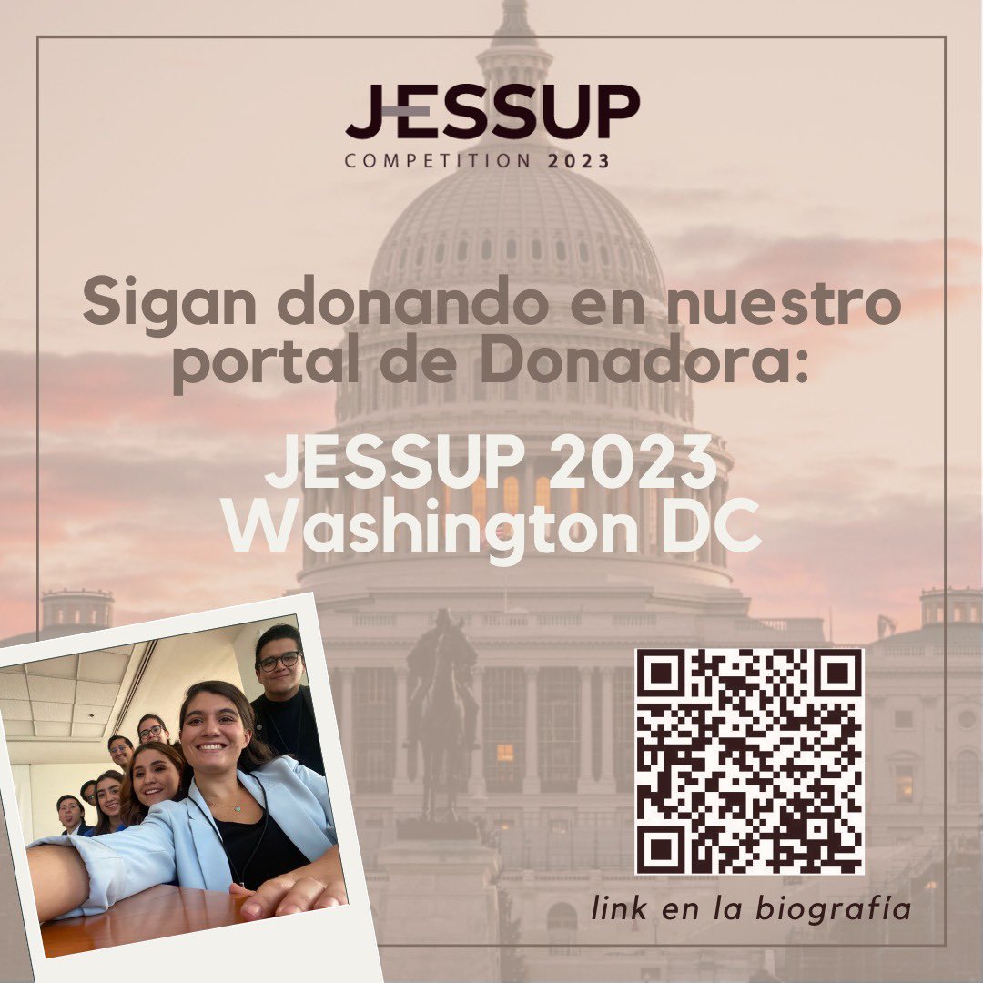 _ana_zamora's tweet photo. SEGUNDA RIFA PARA APOYAR A LOS REPRESENTANTES DE MÉXICO EN LA COMPETENCIA JESSUP ‼️

Gracias, gracias, gracias por su ayuda https://t.co/UxtuveEREI