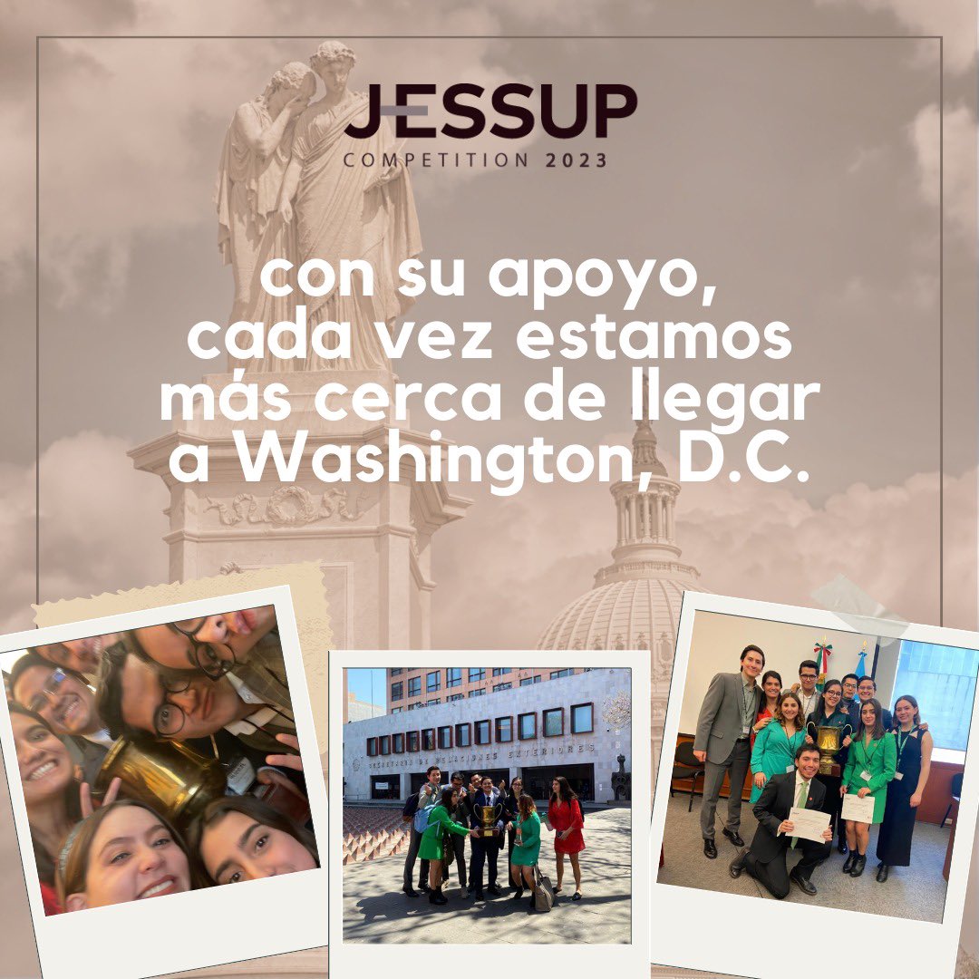 _ana_zamora's tweet photo. SEGUNDA RIFA PARA APOYAR A LOS REPRESENTANTES DE MÉXICO EN LA COMPETENCIA JESSUP ‼️

Gracias, gracias, gracias por su ayuda https://t.co/UxtuveEREI