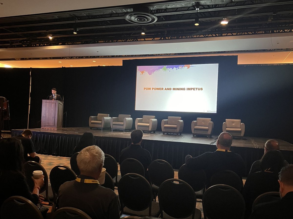 BITMAINtech's tweet photo. 🎉 Just wrapped up #BITCOINENERGYSUMMIT 2023 in Miami! It was incredible discussing sustainable energy solutions for crypto with top experts. Thank you to all who visited our booth and shared insights with us! 🙌 Let's keep pushing for a cleaner, greener future! 🌿 https://t.co/atQtpfMJVV
