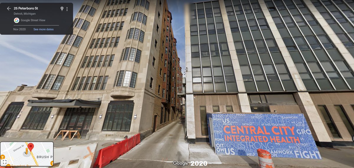 Detroit Street View on Twitter "Detroit, Peterboro St, 19402020. The