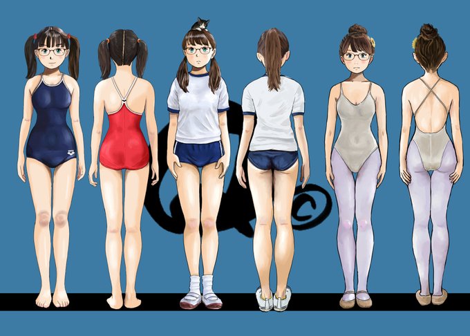 #これ見た奴は持っている直立してる画像をあげろ 
「立ち絵」しか描かん私のためのタグみ～～っけ😱 