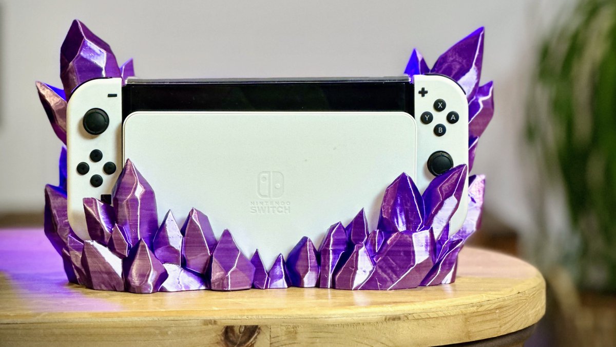 PatBetaTesteur's tweet photo. Avoir une imprimante 3D, c'est s'offrir des upgrades qu'on adore du même coup. 🤩😍
#Prusa #PrusaOriginale #MiniPlus #3DPrinter #NintendoSwitch https://t.co/aoNTScmZex