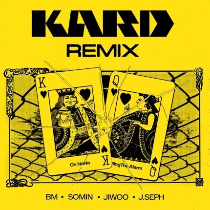 KARD_Charts's tweet photo. .@KARD_Official will release today (03/28/2023) at 06:00 PM (KST) new remixes of the songs 'Oh Nana' and 'Ring The Alarm'

ASTER - 'Oh NaNa' presents a different charm by adding a house genre rhythm

JERIDE  - 'RTA' adding the stimulating bass sound of the trap genre

#KARD #카드 https://t.co/lIsHmOM191