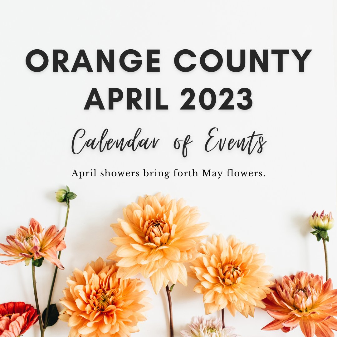 𝓐𝓟𝓡𝓘𝓛 𝟮𝟬𝟮𝟯 - Orange County Calendar of Events is here! 

Check it out by clicking the link in our bio! 

#thingstodo #thingstodooc #oc #orangecounty #california #funthingstodo #onlineevents #calendarofevents #event #ocevents #realestateagent #realestate #realtor