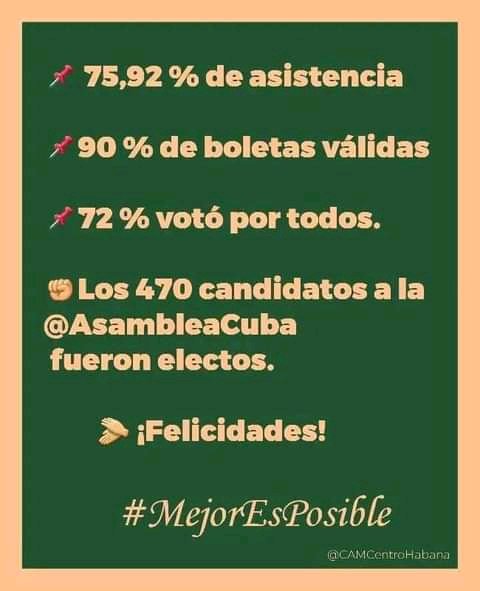 Un 26 victorioso
#YoVotoPorTodos