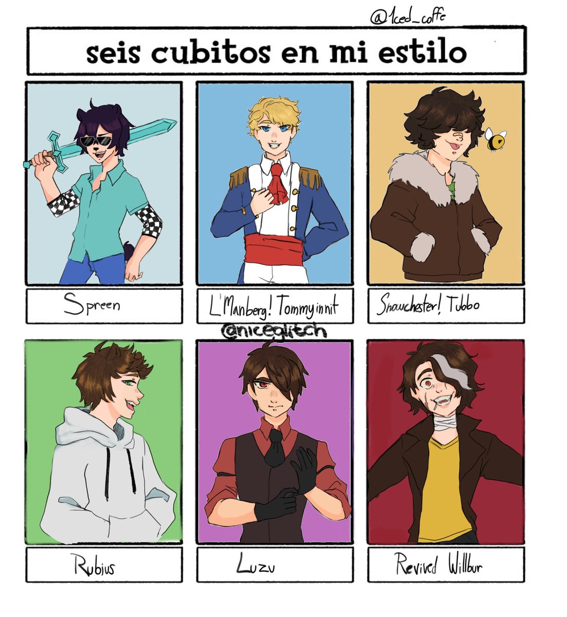 1ced_coffe's tweet image. Extrañaba dibujar cubitos hdjshsj espero les guste
Aaaa que nervios
#spreenfanart #tommyinnitfanart #tubbofanart #rubiusfanart #luzufanart #willbursootfanart