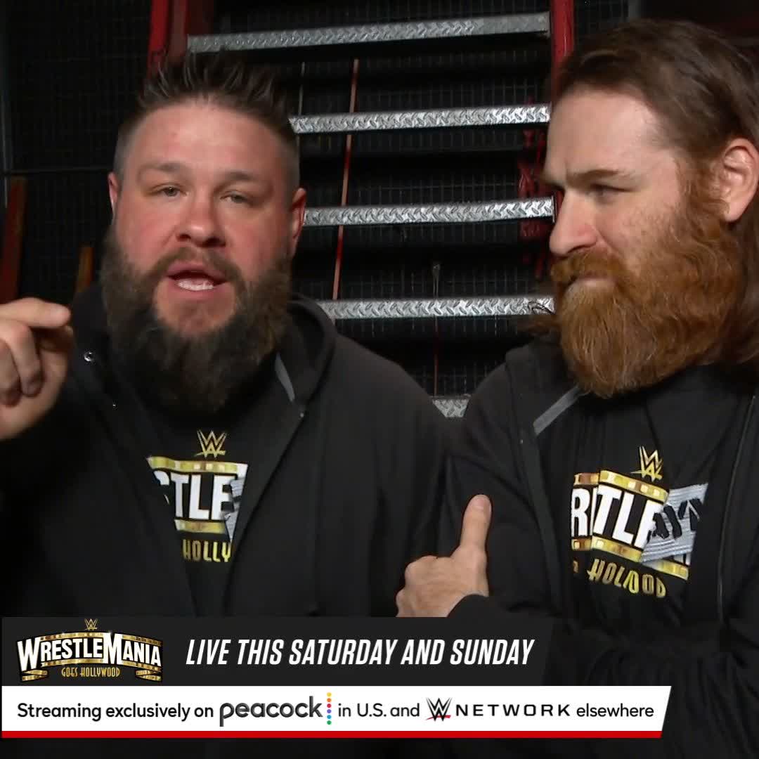 昔アメリカのインディーシーンで活躍したケビン・スティーン&amp;エル・ジェネリコのタッグがこうしてWWEで主力になっているのを見ると感慨深いものがある。 