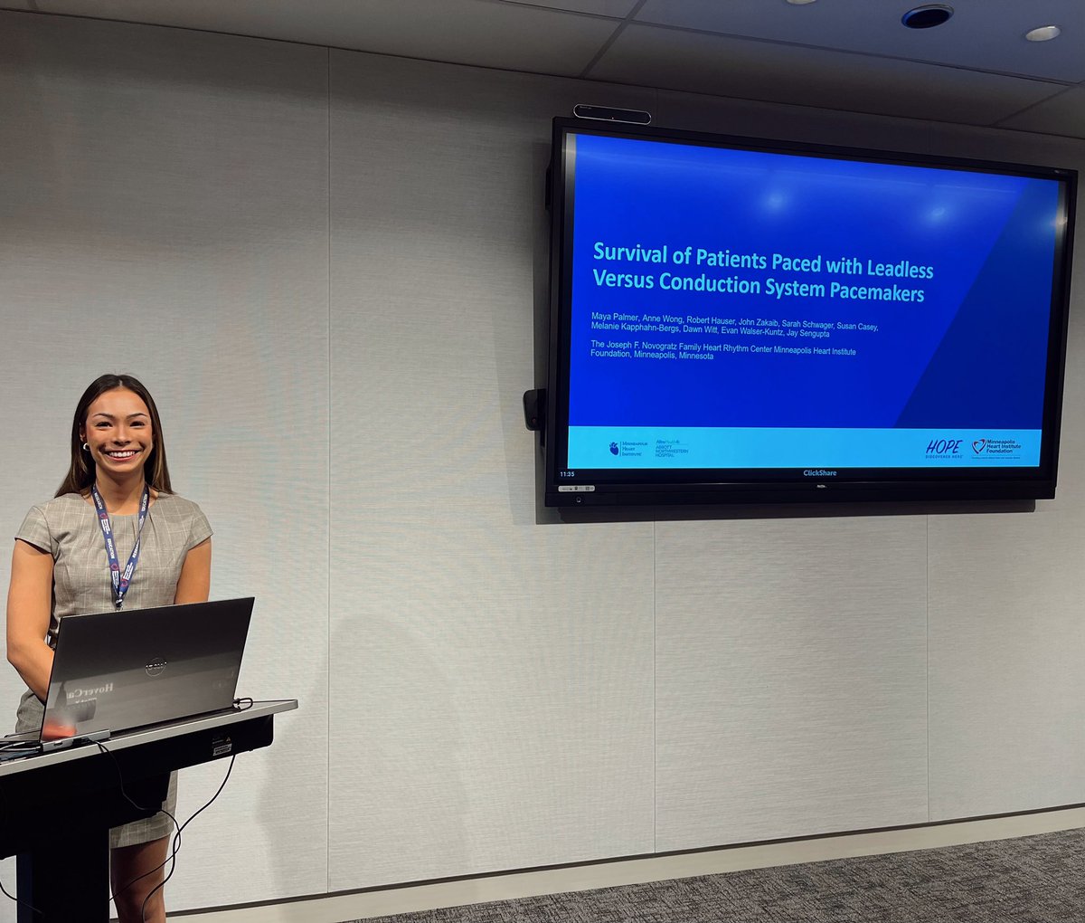 Anne Wong (@a_wong10) on Twitter photo Grateful for the opportunity to present our research from the Heart Rhythm Science Center at <a href="/MHIF_Heart/">Minneapolis Heart Institute Foundation</a> Grand Rounds today! Great presentations from <a href="/S_Kostantinis/">Spyros Kostantinis</a> and <a href="/RempakosT/">Thanasis Rempakos</a> + others Grateful for the opportunity to present our research from the Heart Rhythm Science Center at <a href="/MHIF_Heart/">Minneapolis Heart Institute Foundation</a> Grand Rounds today! Great presentations from <a href="/S_Kostantinis/">Spyros Kostantinis</a> and <a href="/RempakosT/">Thanasis Rempakos</a> + others