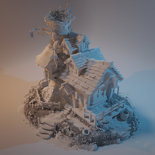 OA_Games_'s tweet photo. This was made by 3DRamenArt (Blender Artist)

#Blender3d #b3d #3D #blender #indiegames #art #design https://t.co/6HrjvtPpgP