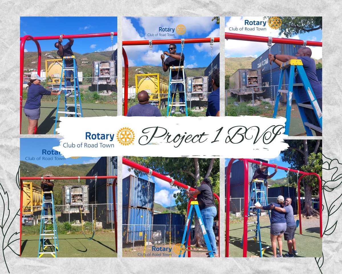 rotaryroadtown's tweet photo. PROJECT 1 BVI continues..
Earlier this month, we continued our works of PROJECT 1 BVI.
We were at Ebenezer Thomas Primary School
Here are some pics of our ROTARIANS AT WORK!
#RotaryClubRoadTown #PeopleOfAction #ProjectOneBVI #ServiceAboveSelf #District7020 #RotariansAtWork https://t.co/bvptW12jPu