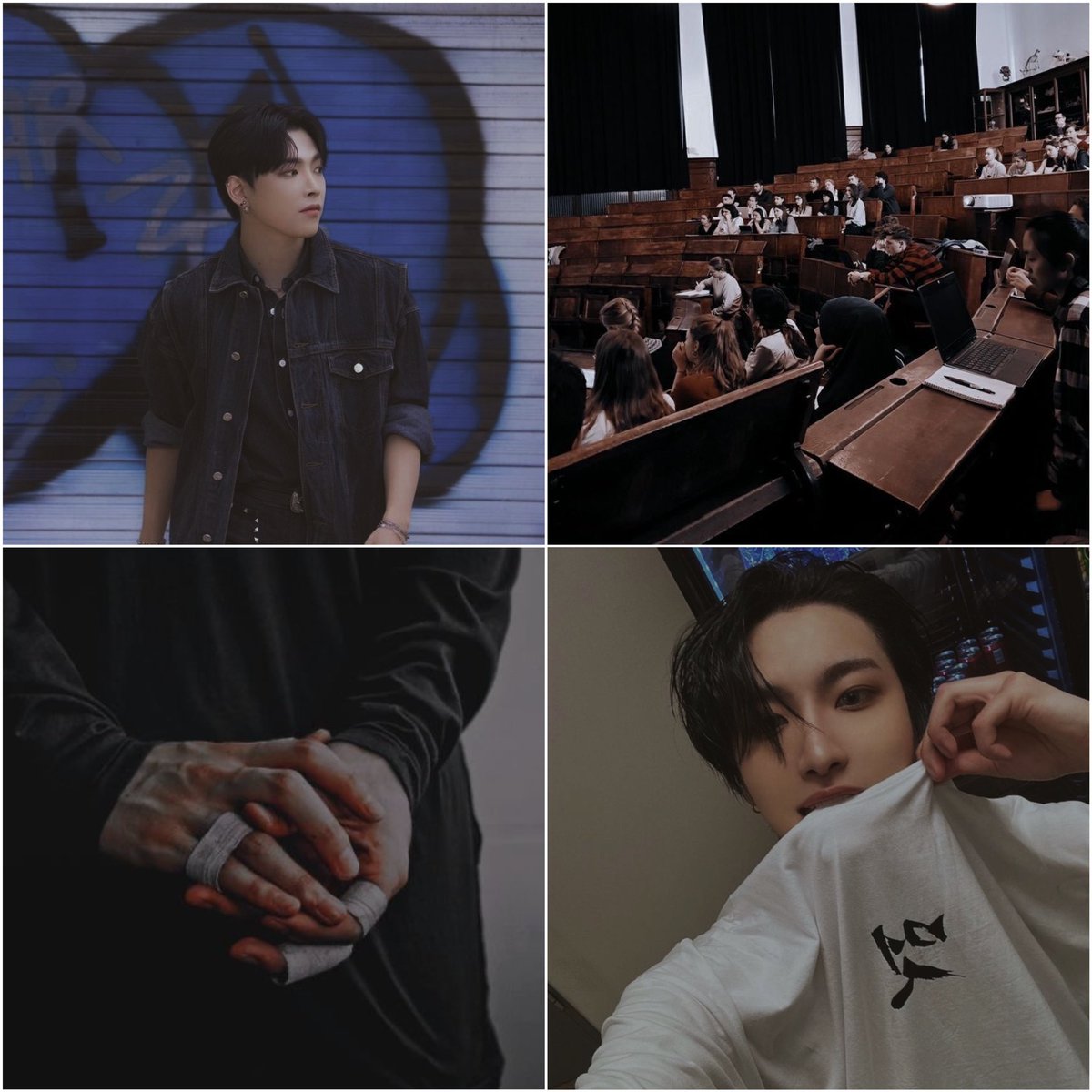 // college au, blood, rumours

"I would fuck Hw@sa, she's so hot."

Lots of cheers, applause, laughter. College boys behaved like they had just started puberty, all their conversations were about sex. Who is the hottest girl in college, who fucked whom and how long it lasted. +