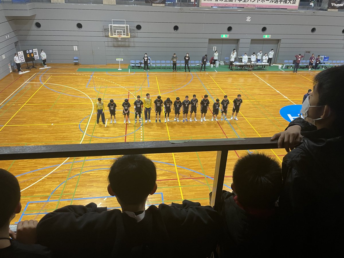 ____h____h____h's tweet photo. 試合開始🤾
西條頑張れ‼️

#春中ハンド https://t.co/c852EaYnJ1