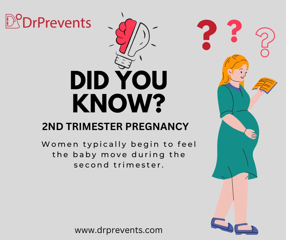 DrPrevents's tweet image. #SecondTrimester #PregnancyMilestone #BabyMovement #PregnancyFitnes  #prevents #klinic #24hoursclinic  #healthybody #selfcare #healthyliving #stayhealthy #healthyhabits #mindbodyspirit #healthandwellness #healthtips #didyouknow #healthcare #medical #funtips