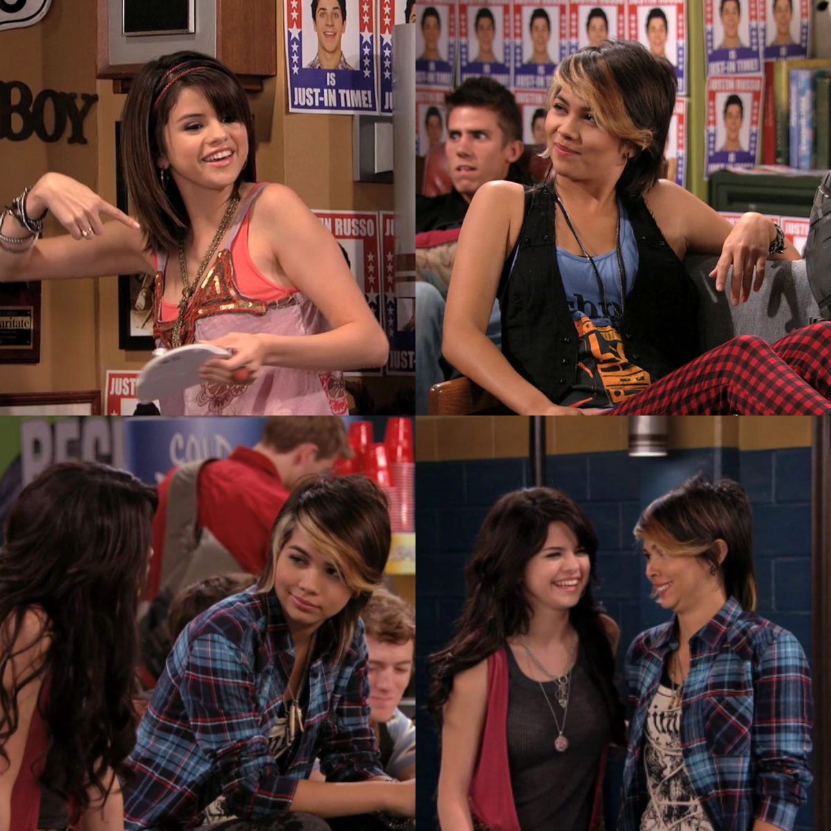 cronopiatw's tweet photo. Se confirmó que Alex Russo era bisexual y que su amistad con Stevie era tan intensa, porque no era solamente una amistad, sino que sentían algo más una por la otra. Sin embargo, Disney por supuesto no se animó a llevarlo a cabo y quedó en la nada. Pero dejaron algunas pistas https://t.co/iIJByJSJGf