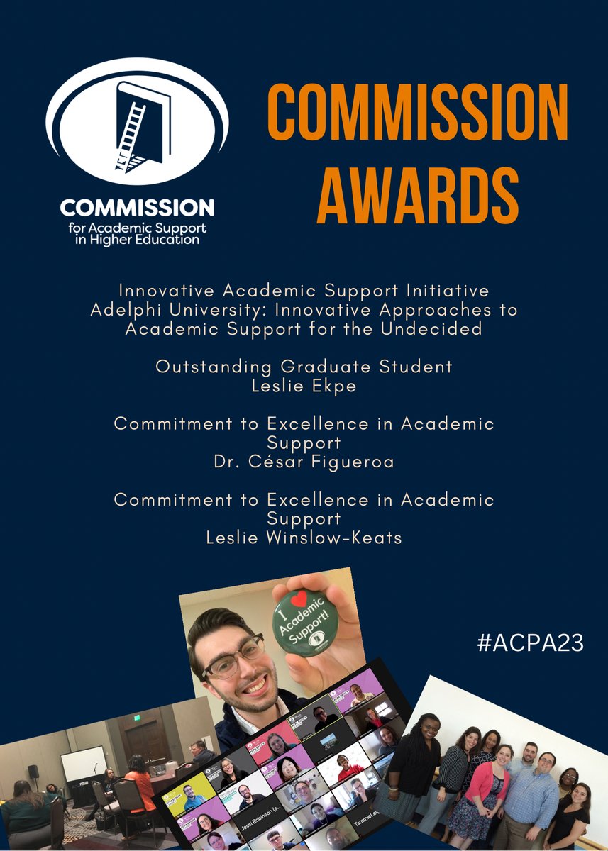 A huge congratulations to this year’s award winners! #ACPA23
