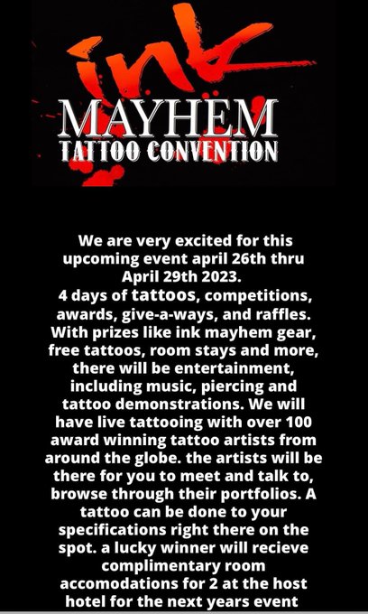 Anyone going or any locals? https://t.co/9z2M6ay9Hh