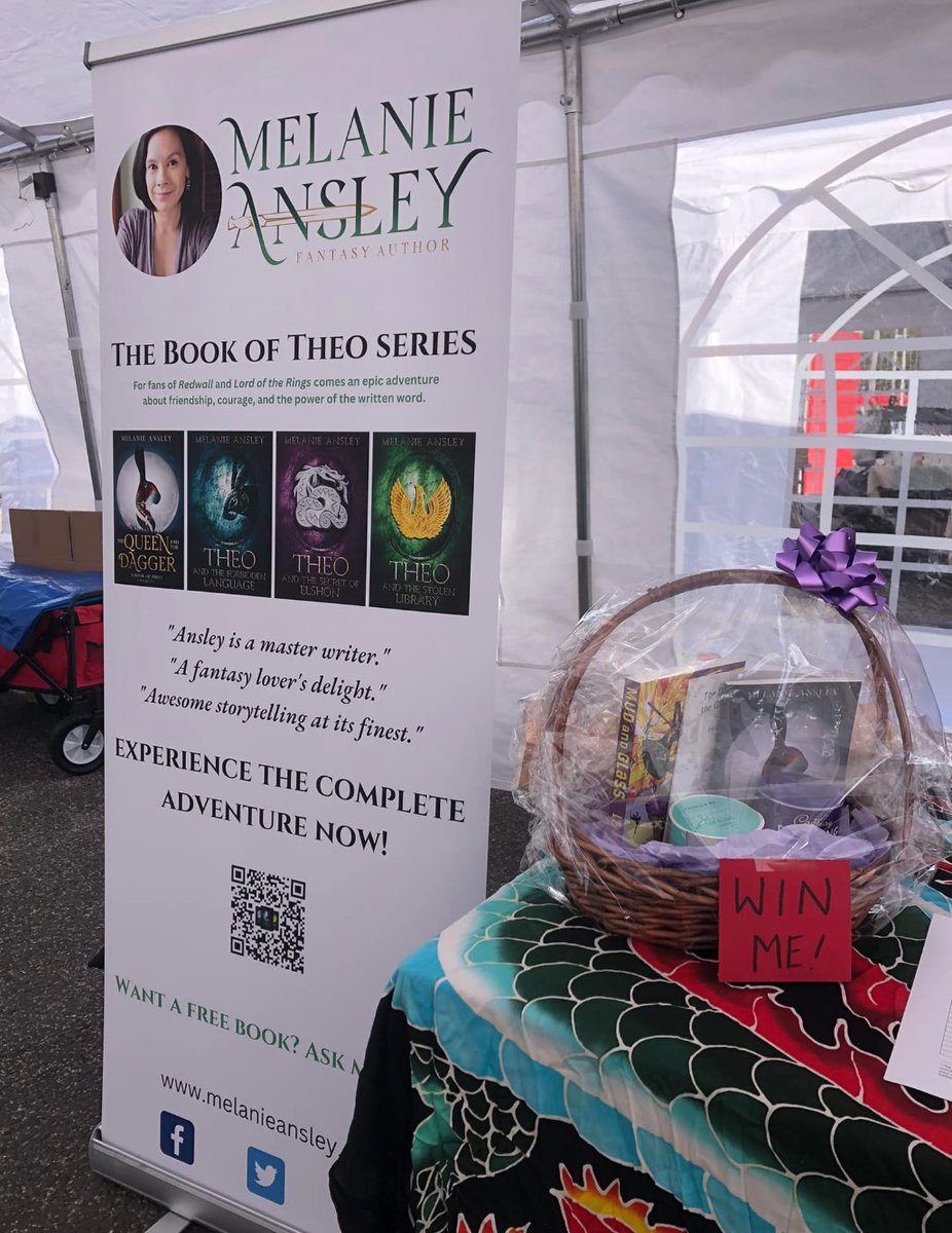Thanks to everyone who came and said hi or bought books this last weekend at the Clunes Booktown Festival! The "Reader's Night In" prize pack will be headed to one lucky winner soon