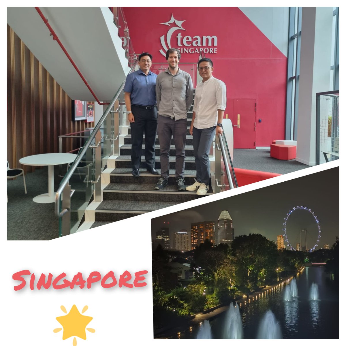 Thrilled to be @Singapore and explore collaborations with Singapore University of Social Sciences and <a href="/SportSingapore/">Sport Singapore</a>. @LUNEXUniversity   #InternationalCollaborations