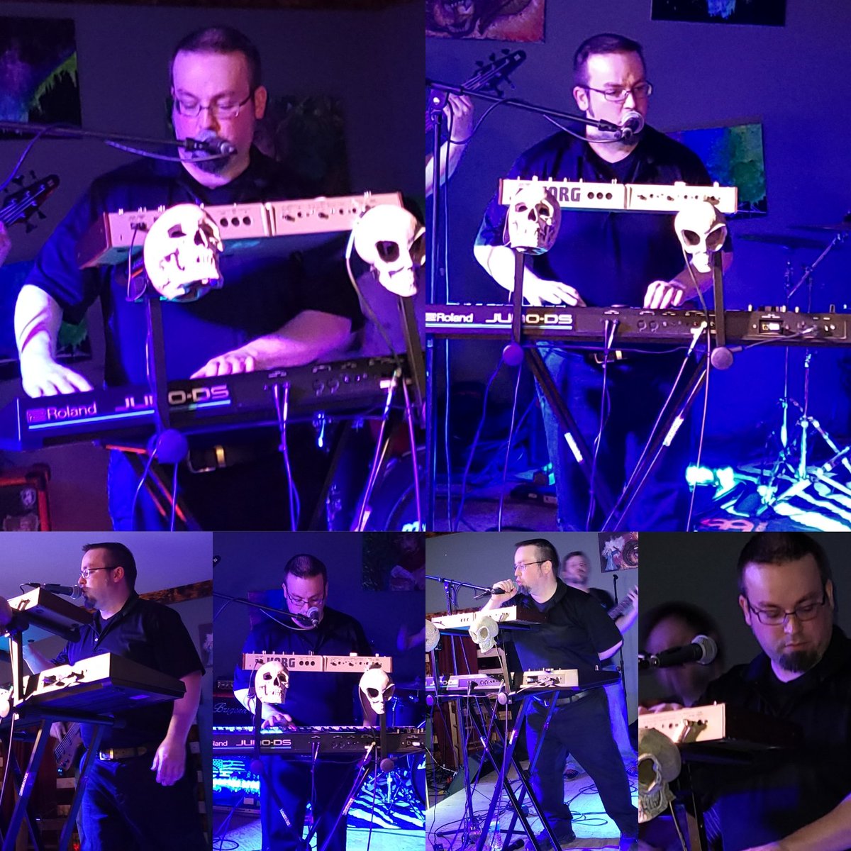 MMEntwined's tweet image. Feels good to be playing live again #livemusic #pushingbuttons #Gutturals #screaming #inherentlylost #korg #roland #shure #shuremicrophones #keyboards #synth #singing #metal #blackmetal #symphonicmetal #progressivemetal #industrialcore #industrialmetal #deathcore