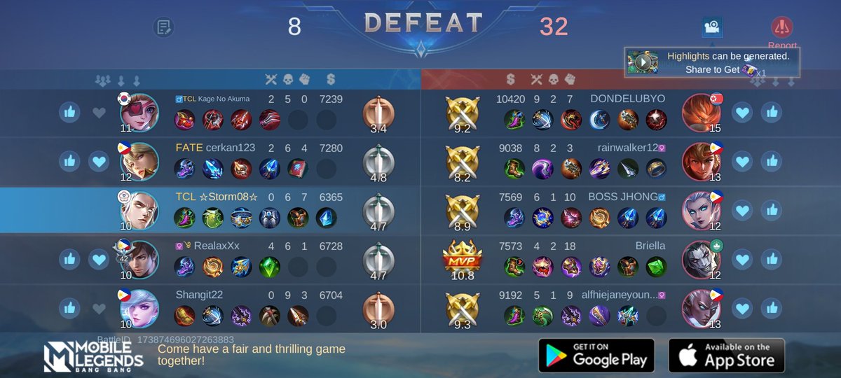 Meilyn24587347's tweet photo. Come join my Squad, Let us face off against the world's best MOBA players together!
https://t.co/uGoQFfrw2f https://t.co/g3XdR7Va8V