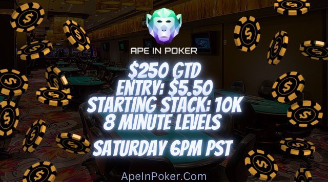 Ape In Poker tweet media