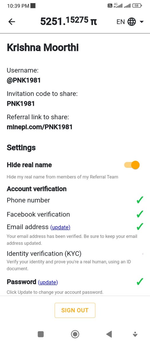 Krishna50700417's tweet photo. @PiCoreTeam Please help me sir my KYC documents for pending https://t.co/hbBipkLreG